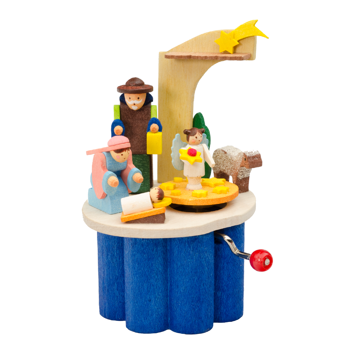Music Box (Traditional Crank-Style) - Nativity